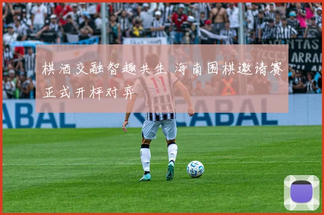棋酒交融智趣共生 海南围棋邀请赛正式开枰对弈